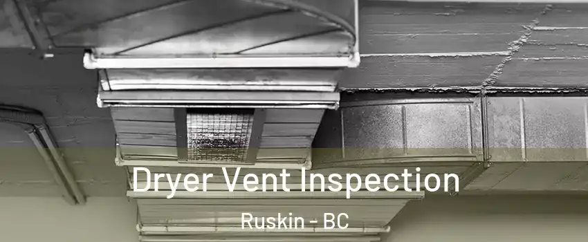  Dryer Vent Inspection Ruskin - BC