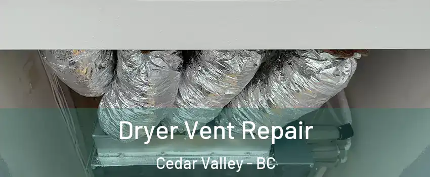  Dryer Vent Repair Cedar Valley - BC
