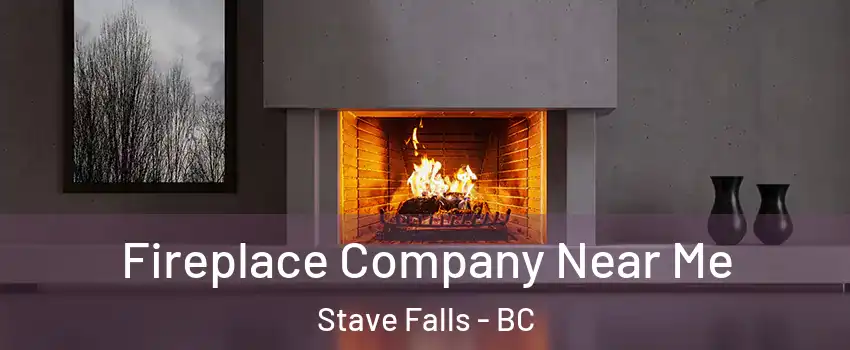 Fireplace Company Near Me Stave Falls - BC