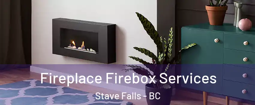  Fireplace Firebox Services Stave Falls - BC