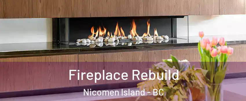  Fireplace Rebuild Nicomen Island - BC