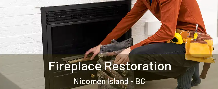  Fireplace Restoration Nicomen Island - BC