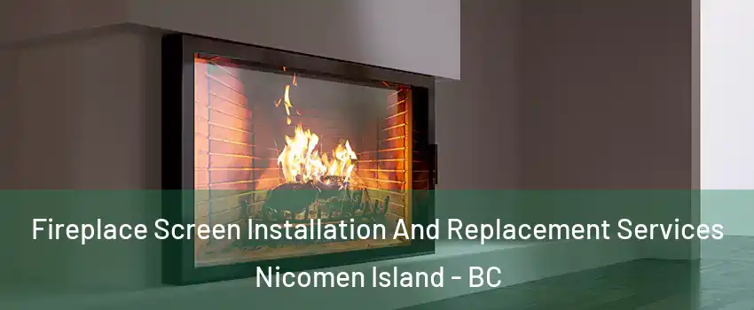 Fireplace Screen Installation And Replacement Services Nicomen Island - BC