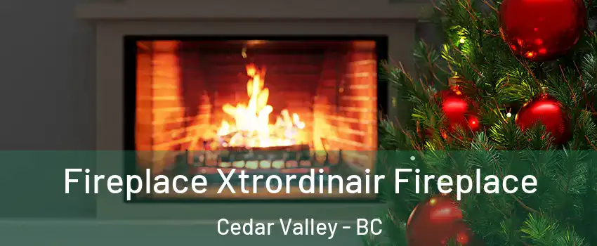 Fireplace Xtrordinair Fireplace Cedar Valley - BC