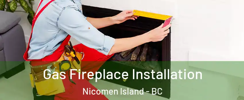  Gas Fireplace Installation Nicomen Island - BC