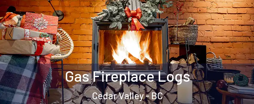  Gas Fireplace Logs Cedar Valley - BC