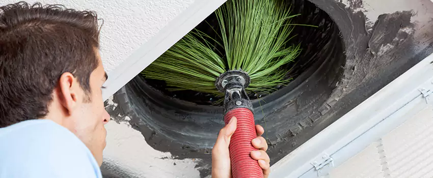 Clogged Air Duct Cleaning Process in Silverdale, BC