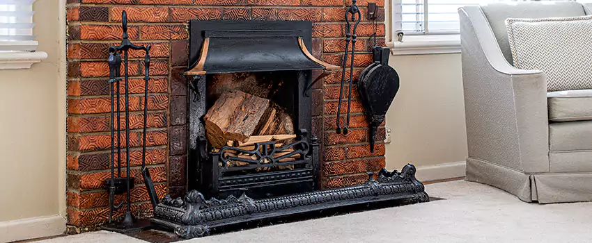 Vintage-style Fireplace Redesign in Silverdale, British Columbia