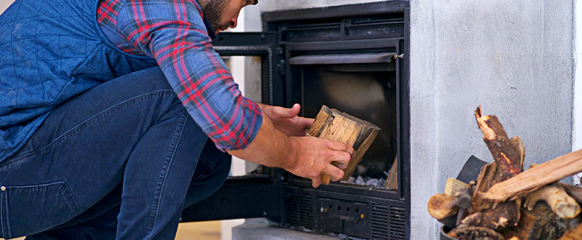 Old Broken Fireplace Repair And Replacement in Silverdale, BC