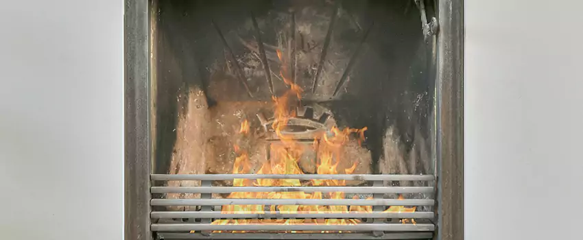 Travis Industries Linear Gas Fireplace Installation in Silverdale, British Columbia