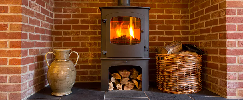 Fix Non-Working Rusted Metal Fireplace in Silverdale, British Columbia
