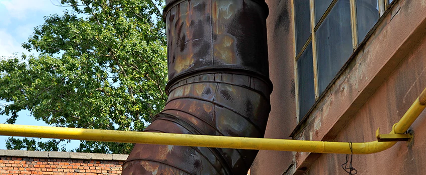 Lightning Protection Installation System for Industrial Chimneys in Silverdale, British Columbia
