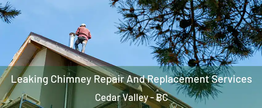  Leaking Chimney Repair And Replacement Services Cedar Valley - BC