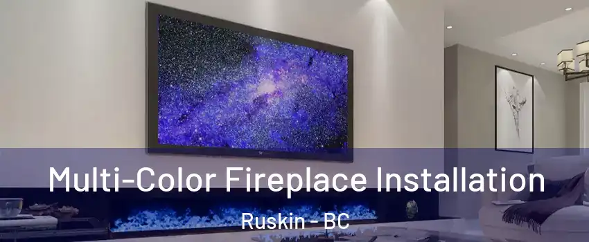  Multi-Color Fireplace Installation Ruskin - BC