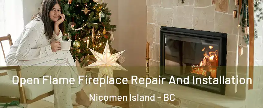  Open Flame Fireplace Repair And Installation Nicomen Island - BC