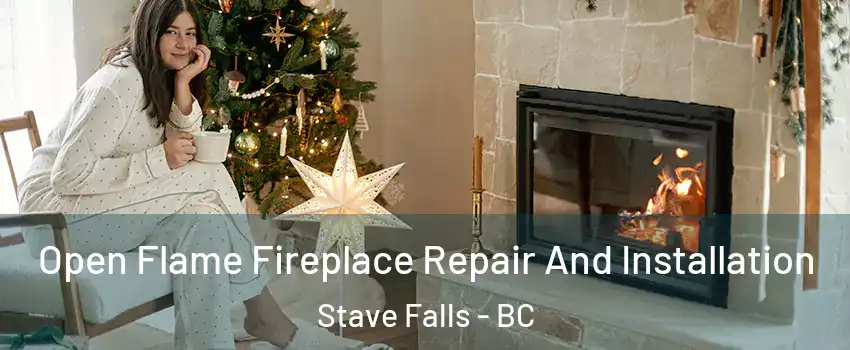  Open Flame Fireplace Repair And Installation Stave Falls - BC