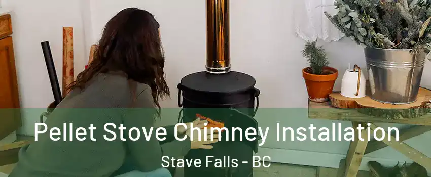  Pellet Stove Chimney Installation Stave Falls - BC